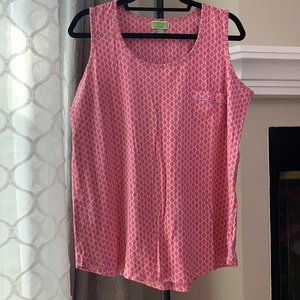 Vera Bradley Tank Top with matching shorts